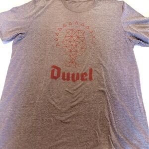Vintage Duvel Brewing Co. T-Shirt by Normal Human – Heather Grey | Size L